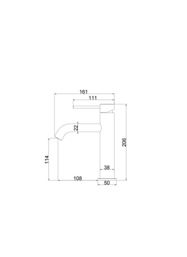 AREZZO design NOVA mosdócsaptelep, szálcsiszolt nikkel AR-2101BN