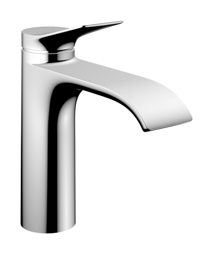 Hansgrohe Vivenis 110 CoolStart egykaros mosdócsaptelep automata lefolyógarnitúrával, króm 75023000