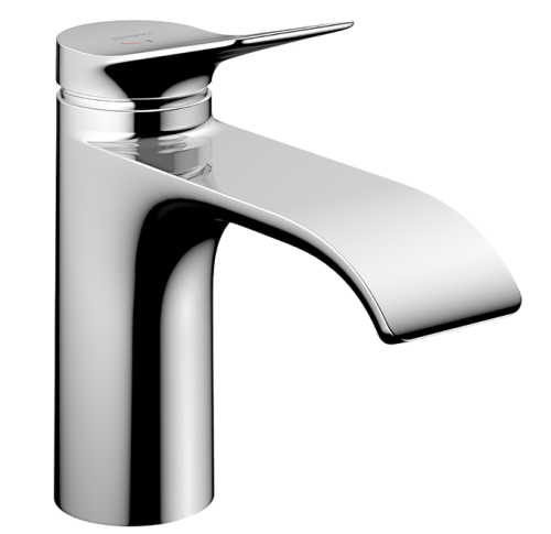 Hansgrohe Vivenis egykaros mosdócsaptelep 80, CoolStart, automata lefolyógarnitúrával, króm 75014000
