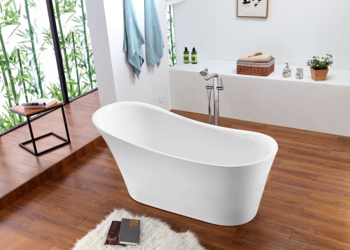 N-smart Mira 170×74 cm szabadonálló kád, fehér NWKSZ-MIR170