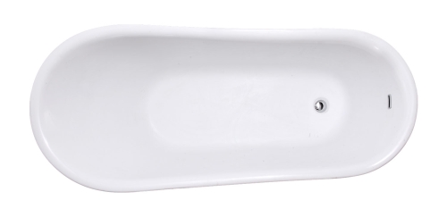 N-smart Mira 170×74 cm szabadonálló kád, fehér NWKSZ-MIR170
