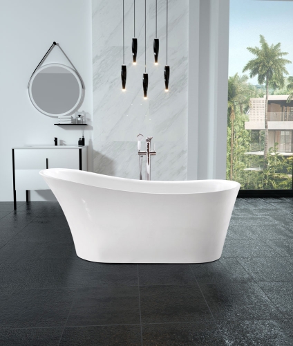 N-smart Mira 170×74 cm szabadonálló kád, fehér NWKSZ-MIR170