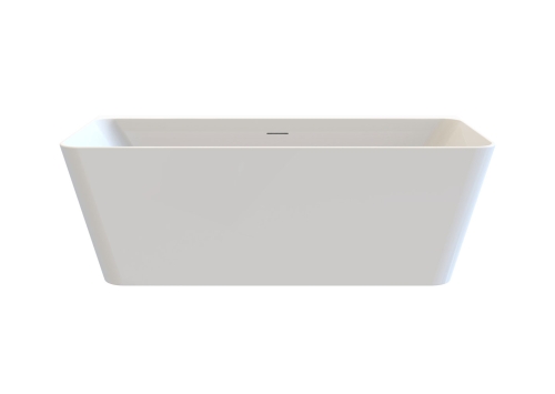 Niwell Gerda matt 170×78 cm szabadonálló kád falhoz, matt fehér NW-KSZ-GER170-MW