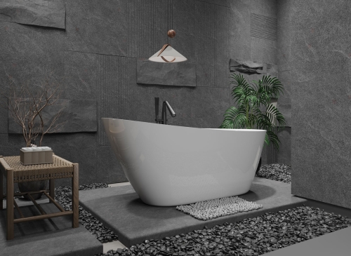 Niwell Lea 168×73 cm szabadonálló kád, fényes fehér NW-KSZ-LEA168