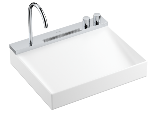 Hansgrohe Avalegra AquaUnit 580/475 mosdórendszer zuhanyvízsugárral, króm 22472000