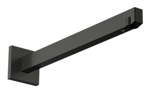 Hansgrohe fali zuhanykar E 390 mm, szálcsiszolt fekete króm 24337340