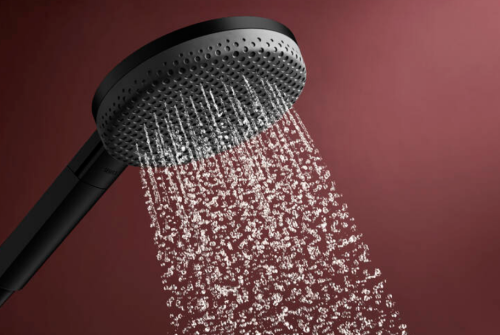 Hansgrohe Raindance Alive Select S kézizuhany 125, 3jet, matt fekete 24500670