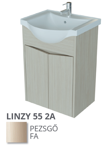 Tboss Linzy 55 alsó+tál fali rögzítéssel, 2 ajtós