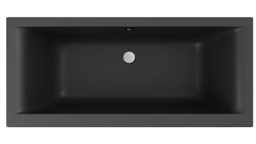 Niwell PETRA LUX Slim 170x80 egyenes kád, matt antracit WANW.SAD.170.080.ANS