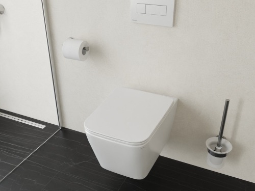 Ravak Natural RimOff WC lassú záródású wc ülőkével X01984