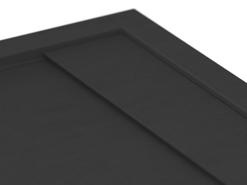 Ravak Sandstone Pro 120x90 cm zuhanytálca, matt fekete XA03G743010