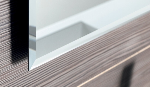 Sapho AQUALINE 50x70 cm fazettás tükör 22530