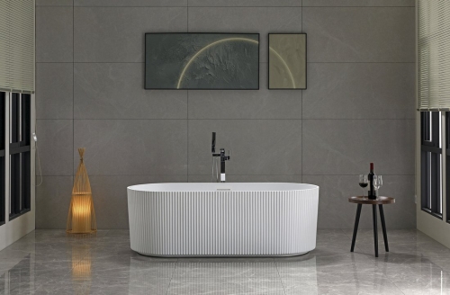 Sapho AQUALINE TURIA 170x80 cm szabadon álló kád, fehér E2780