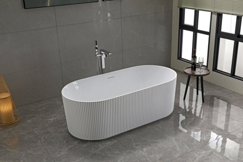 Sapho AQUALINE TURIA 170x80 cm szabadon álló kád, fehér E2780
