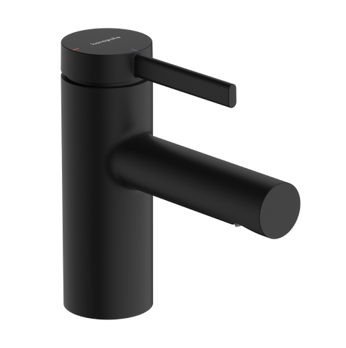 Hansgrohe Zesis S Egykaros mosdócsaptelep 70, CoolStart, automata lefolyógarnitúrával, matt fekete 74710670