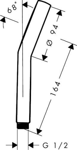 Hansgrohe Activera S EcoSmart 95 1jet kézizuhany, króm 28031000