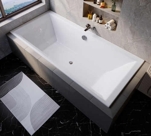 Niwell DIA Slim 190x90 cm egyenes kád WANW.CRG.190.090.WHS