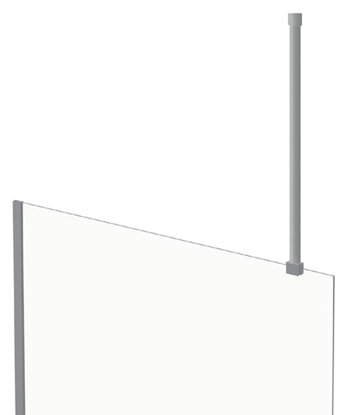 Niwell Walk-in mennyezeti rögzítő 100 cm, króm NWKIE-WMR100