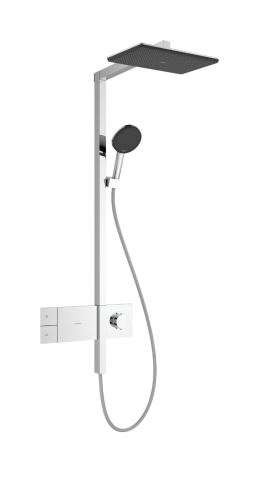 Hansgrohe Raindance Alive Q Showerpipe EcoSmart 210/340 1jet termosztátos zuhanyrendszer, króm 24581000