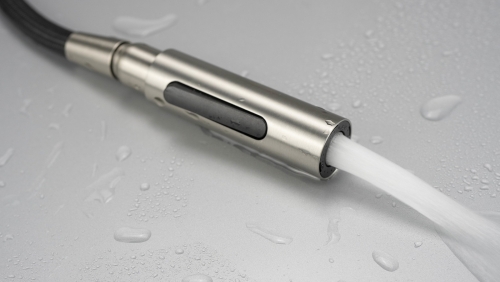 Deante Momi konyhai csaptelep, kihúzható kifolyóval, szálcsiszolt bronz BKM_C73N