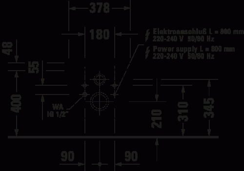 Duravit SensoWash Starck Compact bidé funkiós WC Plus 650000012004320