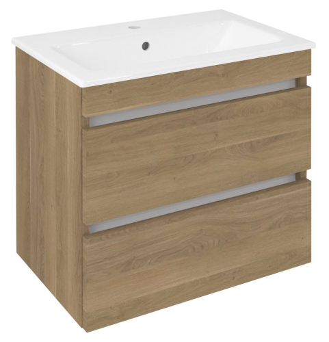 Sapho EZARA 58 cm keskeny mosdótartó szekrény, cuneo tölgy EZ592-2525