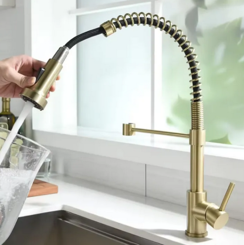 Rea Colin konyhai csaptelep, brush gold REA-B4821