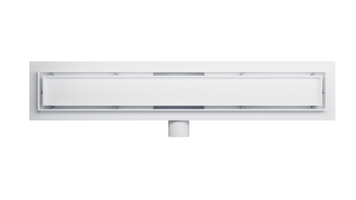 Roltechnik 700 mm rozsdamentes zuhanyfolyóka, fehér RRF-W-700