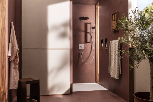 Hansgrohe Raindance Alive Select S EcoSmart 125 3jet kézizuhany 65 cm zuhanyrúddal, króm 24600000