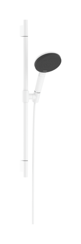 Hansgrohe Raindance Alive Select S EcoSmart 125 3jet kézizuhany 65 cm zuhanyrúddal, matt fehér 24602700