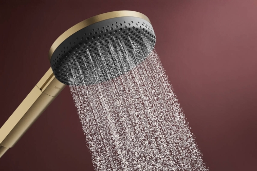 Hansgrohe Raindance Alive Select S EcoSmart 125 3jet zuhanyszett, szálcsiszolt bronz 24611140