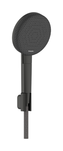 Hansgrohe Raindance Alive Select S EcoSmart 125 3jet zuhanyszett, szálcsiszolt fekete króm 24611340