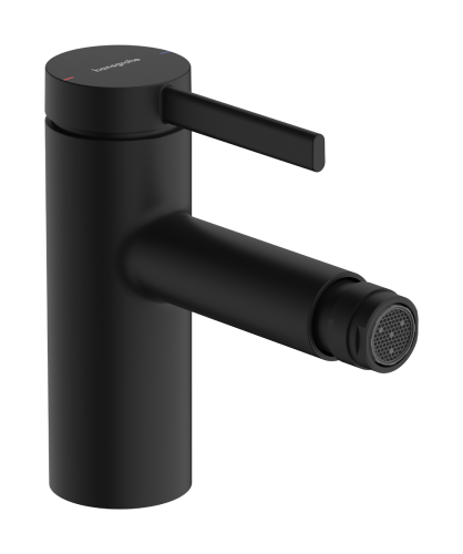 Hansgrohe Zesis S egykaros bidécsaptelep automata fém lefolyógarnitúrával, matt fekete 74201670