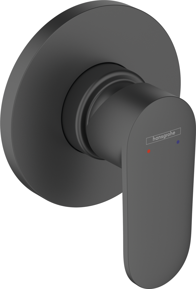 Hansgrohe Vernis Blend falsík alatti zuhanycsaptelep, matt fekete 71649670