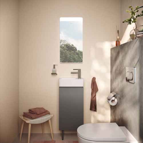 Hansgrohe Zesis S 70 CoolStart egykaros mosdócsaptelep push-open lefolyógarnitúrával, króm 74715000