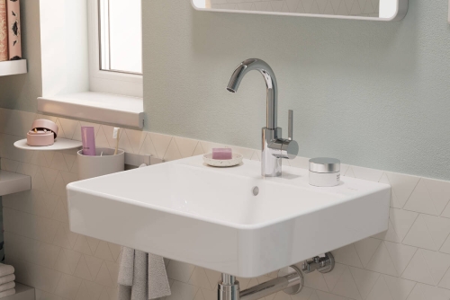 Hansgrohe Zesis S 210 CoolStart egykaros mosdócsaptelep automata lefolyógarnitúrával, króm 74740000