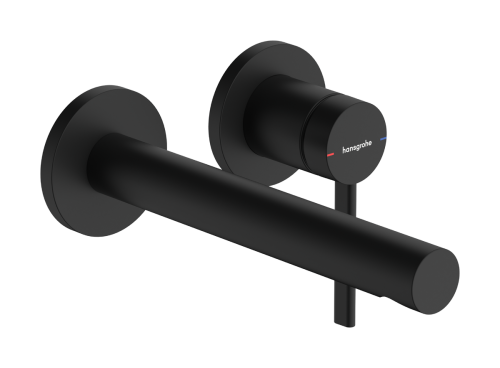 Hansgrohe Zesis S egykaros fali mosdócsaptelep, matt fekete 74750670
