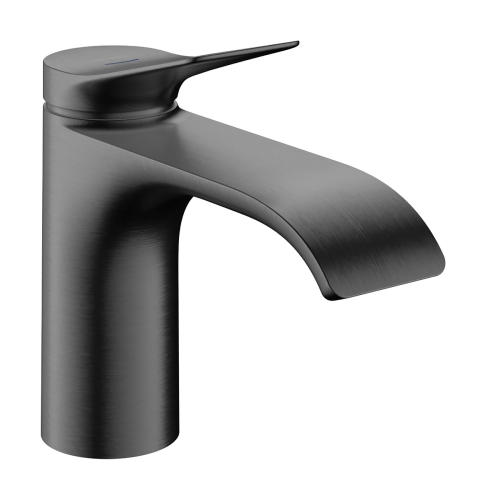 Hansgrohe Vivenis 80 hidegvizes csaptelep lefolyógarnitúra nélkül, szálcsiszolt fekete króm 75013340