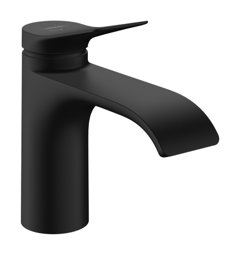 Hansgrohe Vivenis 80 CoolStart egykaros mosdócsaptelep lefolyógarnitúra nélkül, matt fekete 75015670