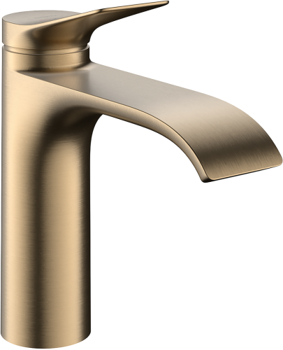 Hansgrohe Vivenis 110 CoolStart egykaros mosdócsaptelep lefolyógarnitúra nélkül, szálcsiszolt bronz 75024140