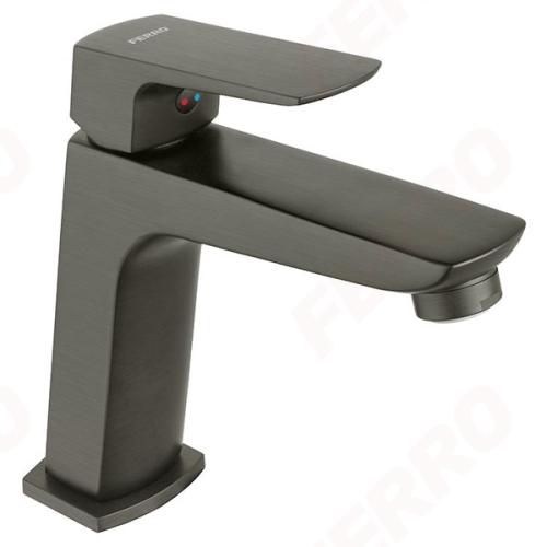 Ferro Vitto Verdeline Gun Metal mosdócsaptelep click-clack lefolyóval BVI2VLGM