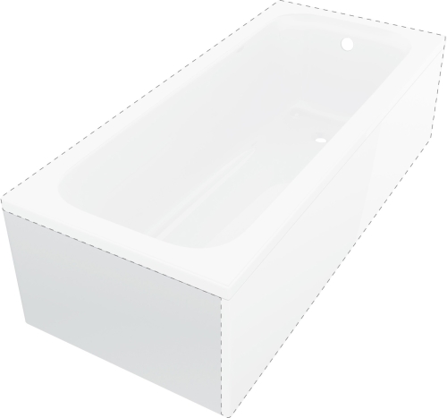 Deante Prizma kádhoz oldallap 70 cm, KTJK01XO