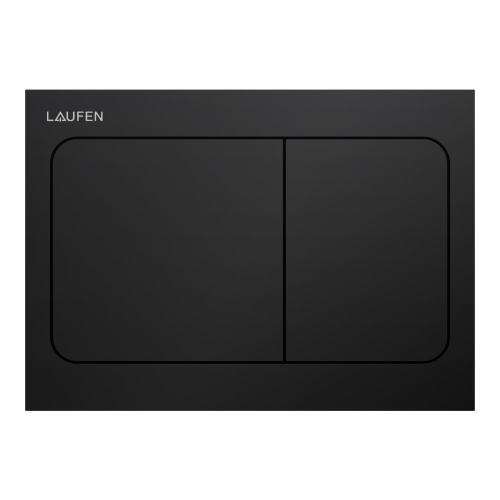Laufen INEO AIR nyomólap, matt fekete H9001137160001