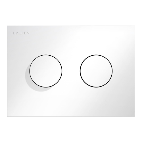Laufen INEO GROOVE nyomólap, fehér H9001170000001