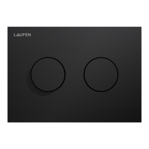 Laufen INEO GROOVE nyomólap, matt fekete H9001177160001