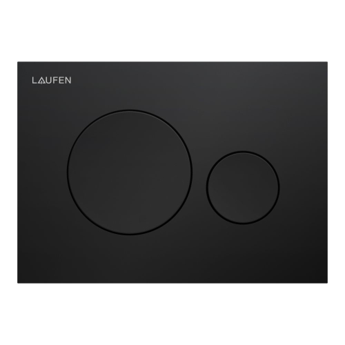 Laufen INEO MOON nyomólap, matt fekete H9001147160001