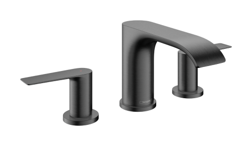 Hansgrohe Vivenis 90 mosdócsaptelep automata lefolyógarnitúrával, szálcsiszolt fekete króm 75033340