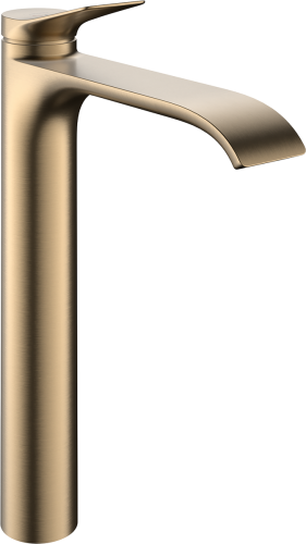 Hansgrohe Vivenis 250 CoolStart egykaros mosdócsaptelep automata lefolyógarnitúrával, szálcsiszolt bronz 75044140