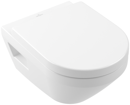 Villeroy & Boch Architectura kombipack fali wc Rimless TwistFlush öblítés, lassú záródású ülőkével, fehér 5684CL01