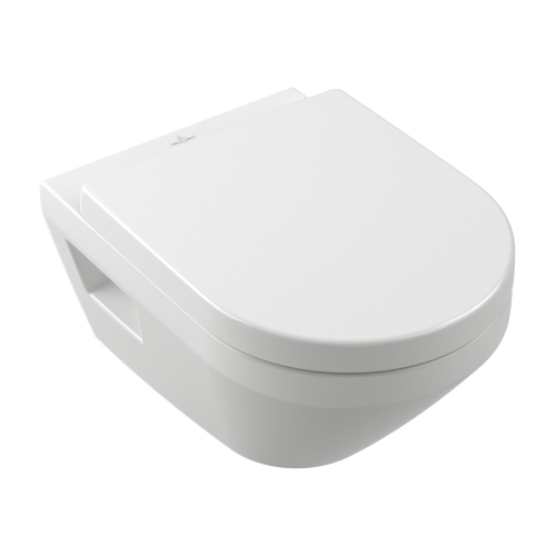 Villeroy & Boch Architectura kombipack fali wc Rimless TwistFlush öblítés, lassú záródású ülőkével, fehér 5684CL01